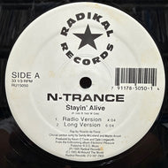 N-TRANCE / Stayin' Alive / Set U Free (RU15050, 12inch)