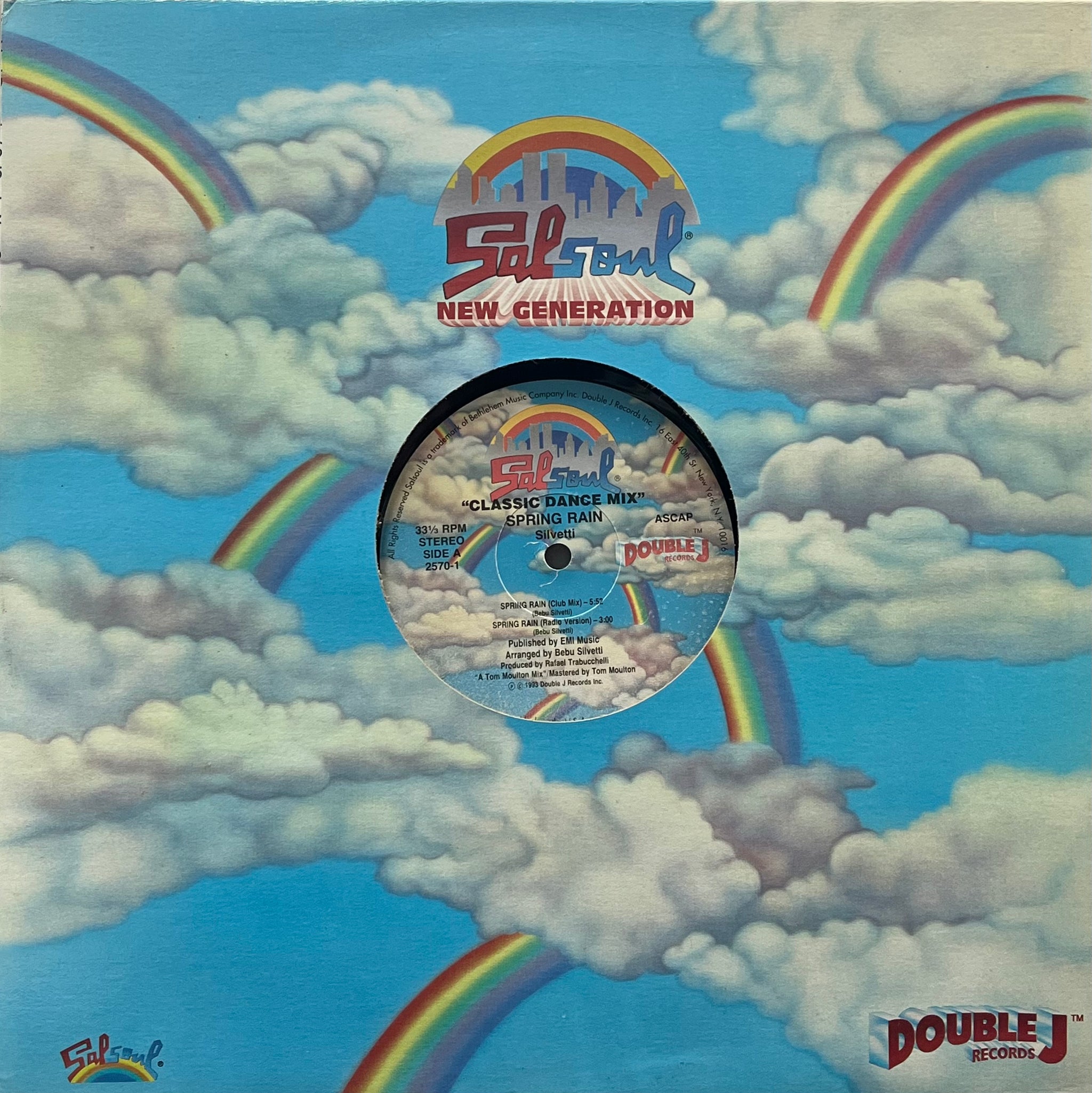 SILVETTI / Spring Rain (Salsoul Records – 2570-1, 12inch) – TICRO