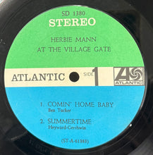 画像をギャラリービューアに読み込む, HERBIE MANN / Herbie Mann At The Village Gate (	Atlantic – 1380, LP)
