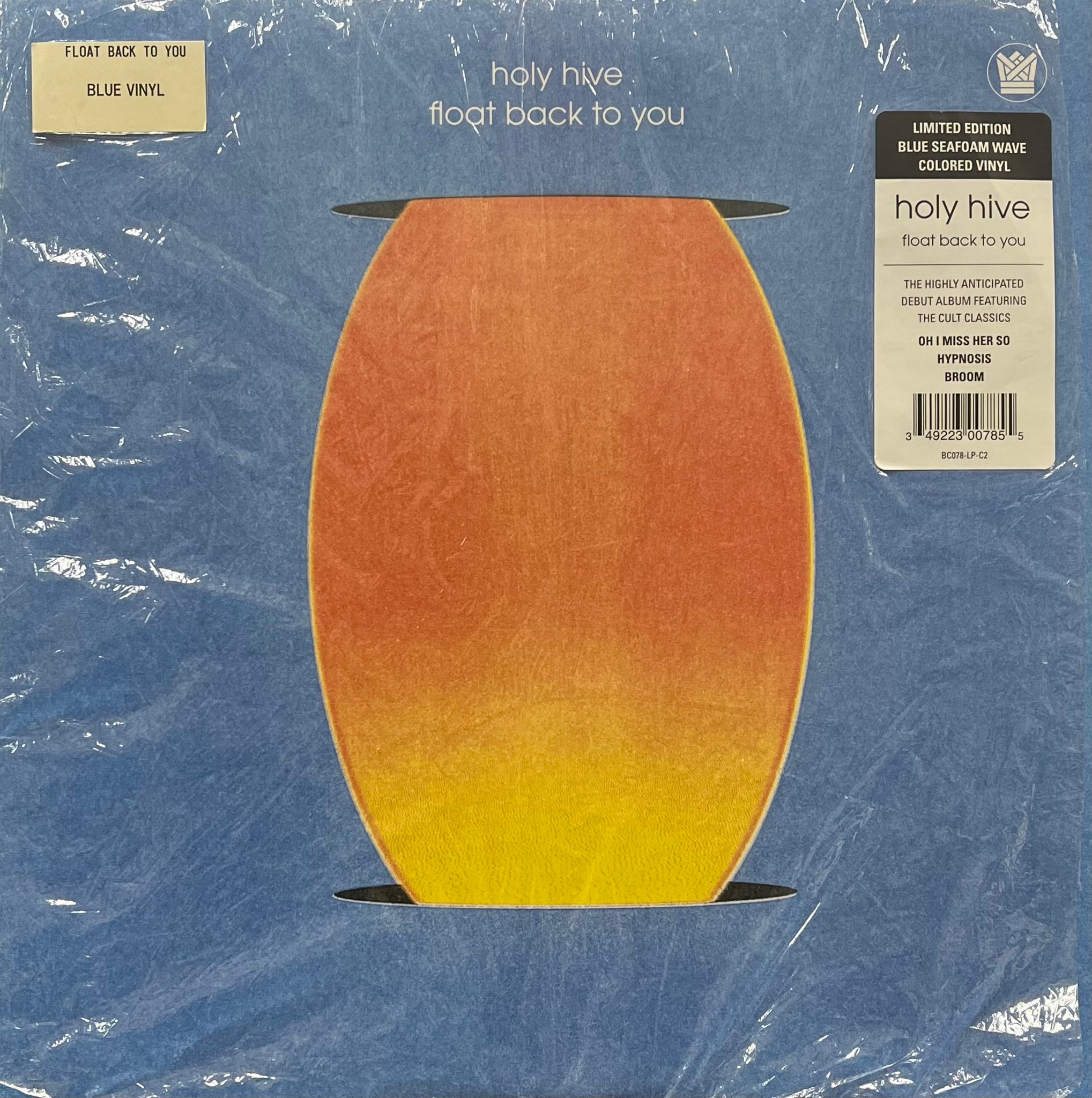 HOLY HIVE / Float Back To You (Blue Seafoam Vinyl) (Big Crown, BC078-L –  TICRO MARKET