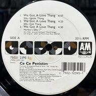 CE CE PENISTON / We Got A Love Thang (75021 2395 1, 12inch)