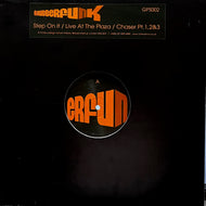 DR. RUBBERFUNK / Step On It / Live At The Plaza / Chaser Pt.1,2&3 (GPS.002, 12inch)