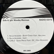 9TH WONDER - SMIF N WESSUN & MARY J / Remixes / Fed Up / I Love You (BTU 2005, 12inch)
