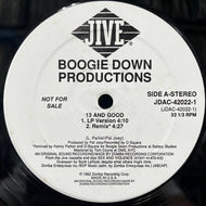 BOOGIE DOWN PRODUCTIONS / 13 And Good (JDAC-42022-1, 12inch) Promo