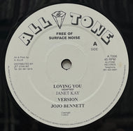 JANET KAY - ALTON ELLIS & LARRY FOREIGNER / Loving You / Jah Is The Leader (AT 006, 12inch)