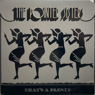 POINTER SISTERS / That's A Plenty (Blue Thumb, LP)