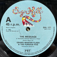 GRAND MASTER FLASH & THE FURIOUS FIVE / The Message (SHL 117, 12inch)