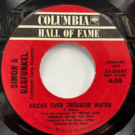 SIMON & GARFUNKEL / Bridge Over Troubled Water / Cecilia (13-33187, 7inch)