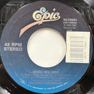 GLORIA ESTEFAN / Here We Are (34-73084, 7inch)