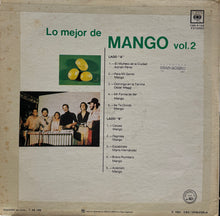 画像をギャラリービューアに読み込む, Mango / Lo Mejor De Mango Vol. 2 ( 	CBS – CBS-6.139, LP)
