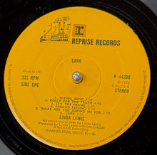 画像をギャラリービューアに読み込む, LINDA LEWIS / Lark (inc. Spring Song)  Reprise Records – K 44208, LP
