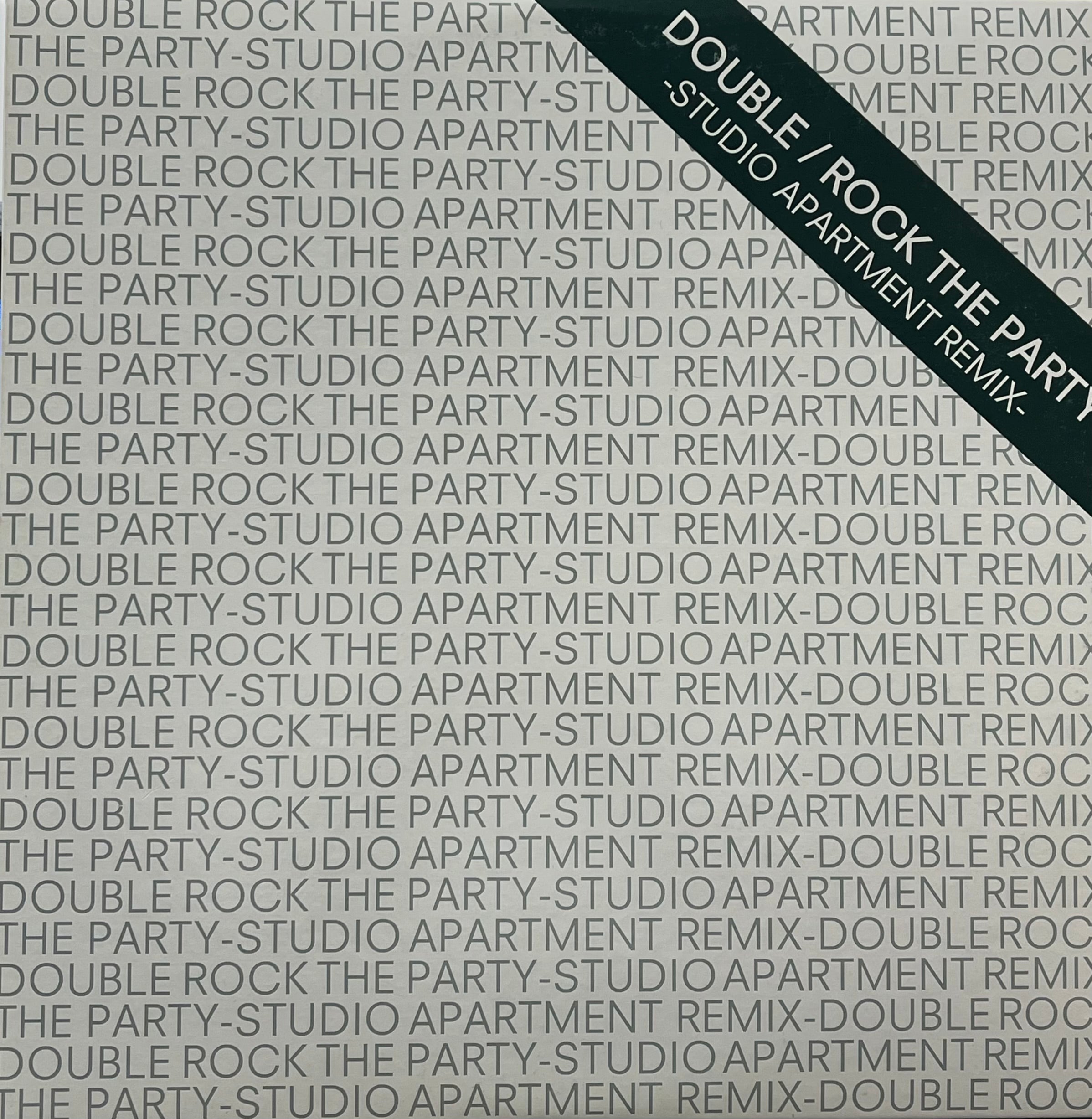 新品 Double - Rock The Party!!! / レコード DOUBLE / Rock The Party-Studio Apartment Remix- (Labsoul