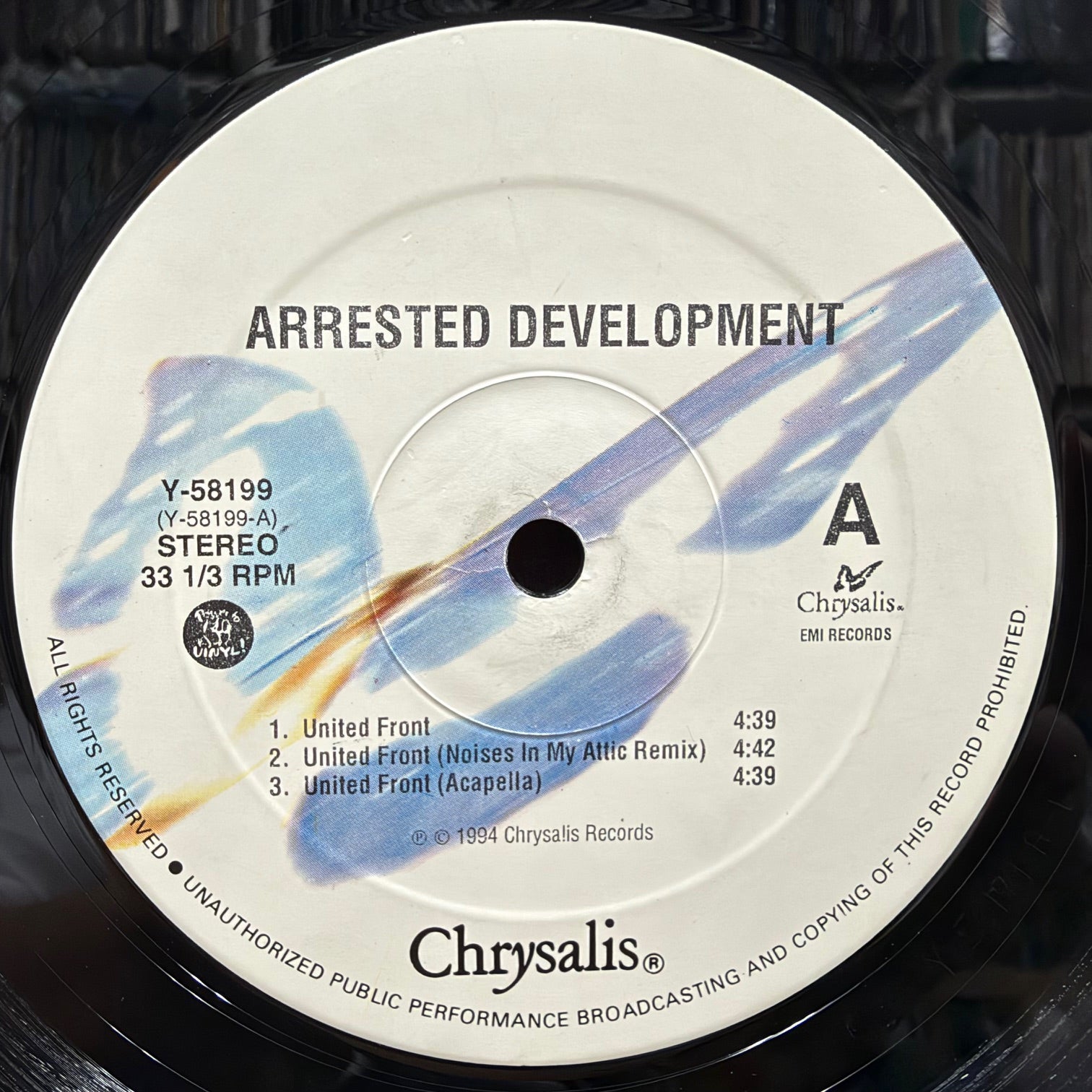 ARRESTED DEVELOPMENT / United Front (Y-58199, 12inch) – TICRO MARKET