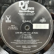 N.O.R.E. / Live My Life (DEFR 15461-1, 12inch)