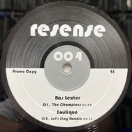 V.A. (Bas Lexter, Sono Rhizmo') / Resense 004 (12inch)