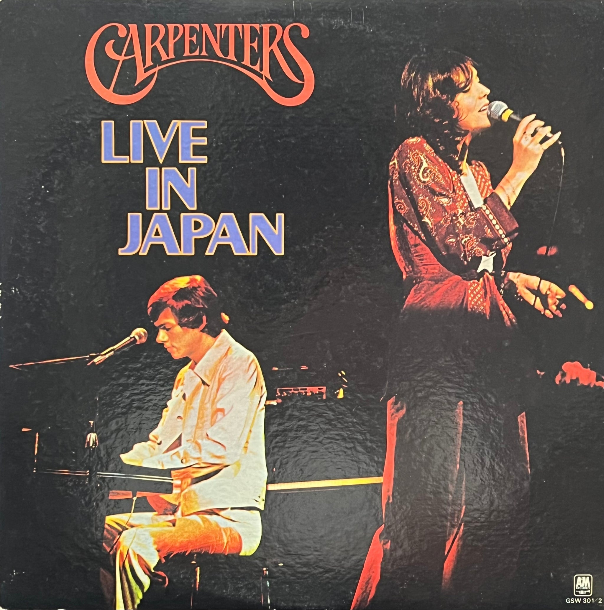 CARPENTERS / Live In Japan (A&M – GSW 301 / 2, 2LP) – TICRO MARKET