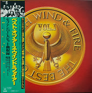 EARTH WIND & FIRE / The Best Of Earth, Wind & Fire Vol. I (CBS/Sony – 25AP 1190, LP) 帯付