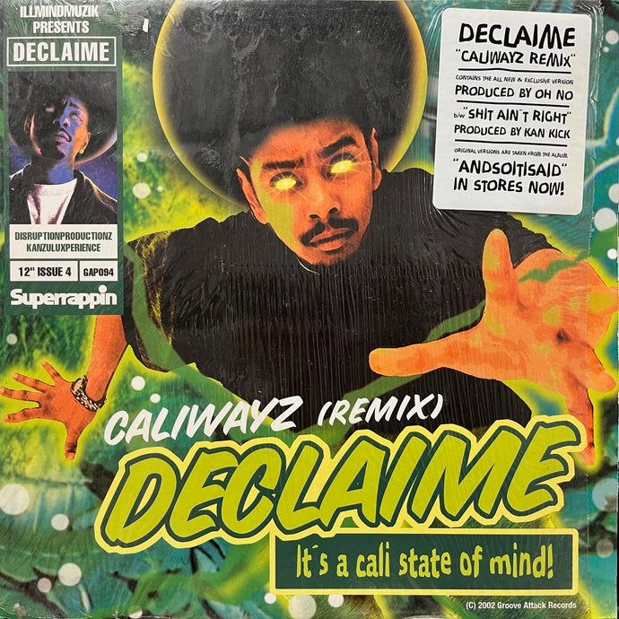 DECLAIME / Caliwayz (Remix) GAP094, 12inch