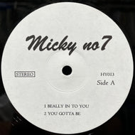 V.A. (MASSIVO) / Micky No.7 (HY014, 12inch)