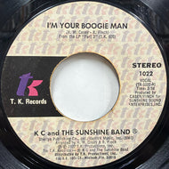 KC AND THE SUNSHINE BAND / I'm Your Boogie Man (1022, 7inch)