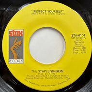 STAPLE SINGERS / Respect Yourself (STA-0104, 7inch)