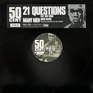 50 CENT / 21 Questions / Many Men [Wish Death] INTR-10935-1, 12inch