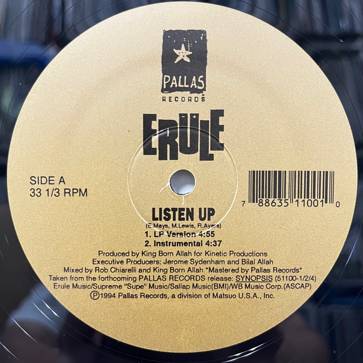 ERULE / Listen Up (51100-1, 12inch) Repress – TICRO MARKET