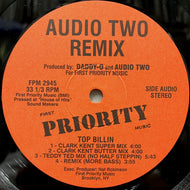 AUDIO TWO / Top Billin Remix (Reissue, 12inch)