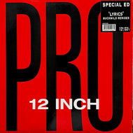 SPECIAL ED / Lyrics (PROFT 446, 12inch)
