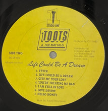 画像をギャラリービューアに読み込む, TOOTS &amp; THE MAYTALS / Life Could Be A Dream (Studio One, SO LP-1958, LP)
