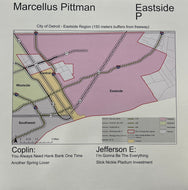MARCELLUS PITTMAN / Eastside EP (Adeen – AR019, 12inch)