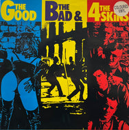 4 SKINS / The Good, The Bad & The 4 Skins (Captain Oi! – AHOY LP 03, LP) Red Vinyl