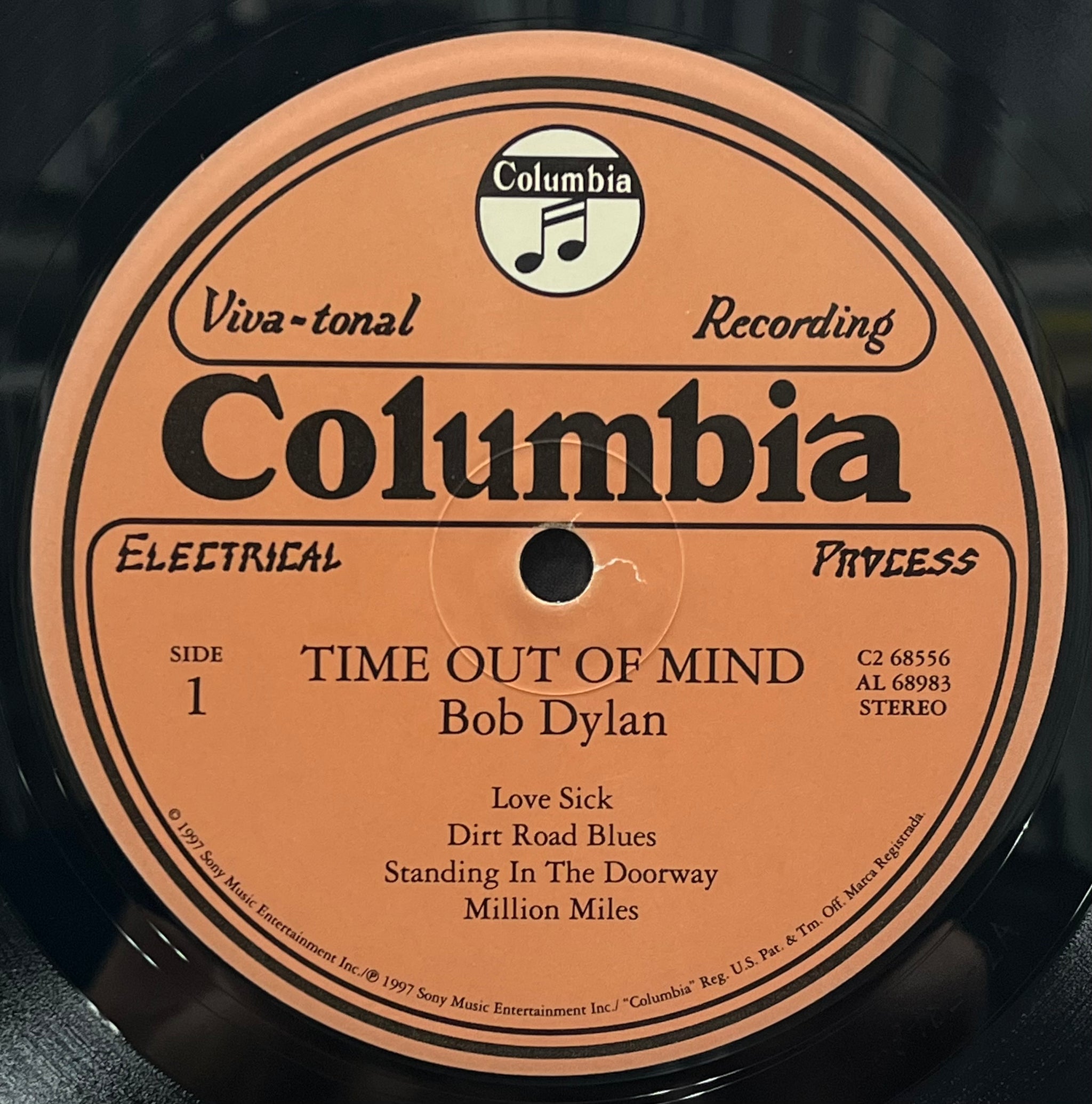 BOB DYLAN / Time Out Of Mind (Columbia – C2 68556, 2LP) US