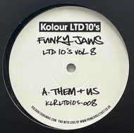 FUNKYJAWS / Ltd 10's Vol 8 (Kolour LTD – KLRLTD10s-008, 10inch)