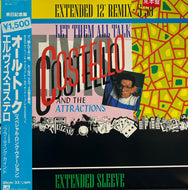 ELVIS COSTELLO AND THE ATTRACTIONS / Let Them All Talk (F-Beat – RPS-1003, 12inch) 帯付 Promo