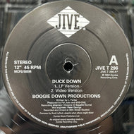 BOOGIE DOWN PRODUCTIONS / Duck Down (JIVE T 296, 12inch)