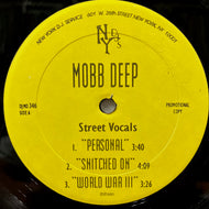 MOBB DEEP / Personal / Snitched On (DJ MD 346, 12inch)
