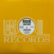 MASTERS OF FUNK / I Can't Wait / Stay With Me (Tonight) LSR-016, 12inch