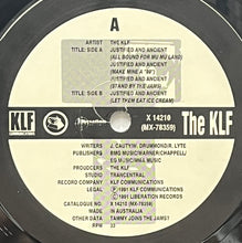 画像をギャラリービューアに読み込む, KLF / Justified &amp; Ancient (KLF Communications – X 14210, 12inch) Promo
