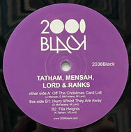 TATHAM, MENSAH, LORD & RANKS / Off The Christmas Card List (2000 Black – 2036Black, 12inch)