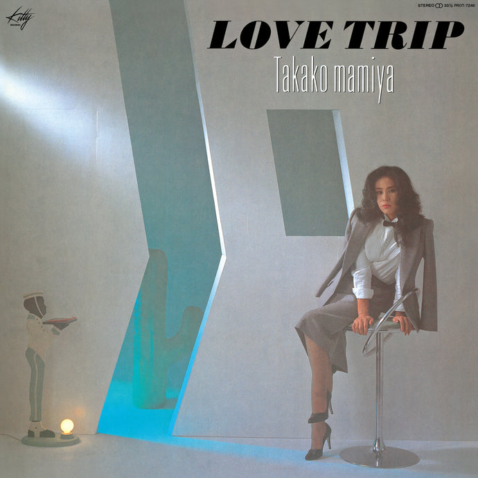 間宮貴子 / Love Trip (Sky Blue Vinyl) PROT-7278, LP 帯付