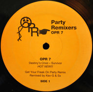 DESTINY'S CHILD / Party Remixers OPR 7 (12inch)