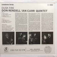 画像をギャラリービューアに読み込む, DON RENDELL IAN CARR QUINTET / Dusk Fire ( Jazzman – JMANLP 108X, LP)
