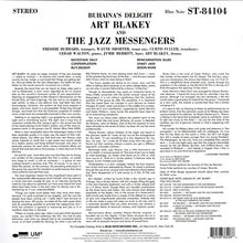 Load image into Gallery viewer, ART BLAKEY &amp; THE JAZZ MESSENGERS / Buhaina's Delight (	Blue Note, UMe, 180g, LP)
