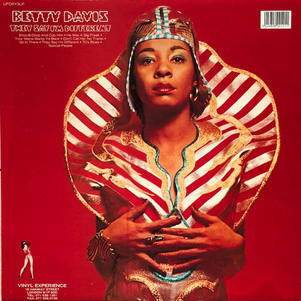 BETTY DAVIS / They Say I'm Different ( Vinyl Experience – UFOXY3LP