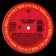 C & C MUSIC FACTORY / Gonna Make You Sweat (Everybody Dance Now) (1991 Remix) 12inch