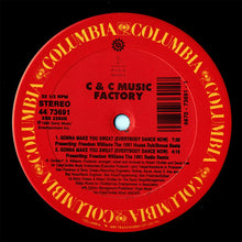 Load image into Gallery viewer, C &amp; C MUSIC FACTORY / Gonna Make You Sweat (Everybody Dance Now) (1991 Remix) 12inch
