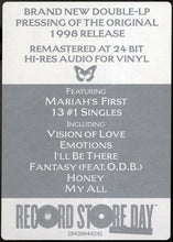 画像をギャラリービューアに読み込む, MARIAH CAREY / #1's ( RSD 2022,  Columbia ‎– 119439944241, 2LP)
