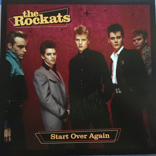 ROCKATS / Start Over Again ( Cleopatra – CLO3052, Red Marble Vinyl, LP)