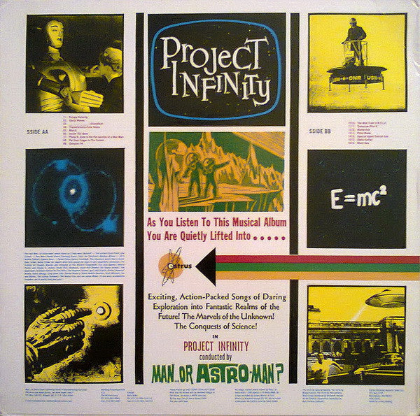 Man Or Astro-Man? / Project Infinity ( Estrus Records – ES1221, LP